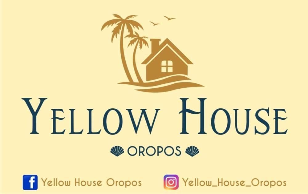 Yellow House Oropos Nea Palatia Ngoại thất bức ảnh