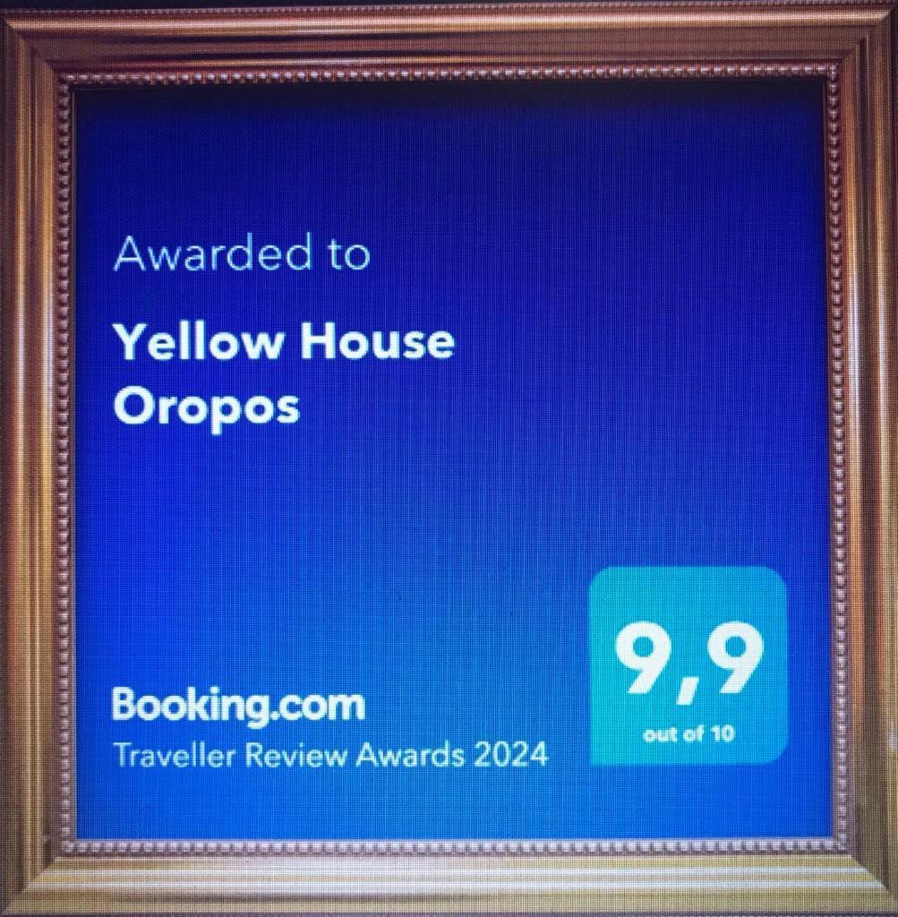 Yellow House Oropos Nea Palatia Ngoại thất bức ảnh